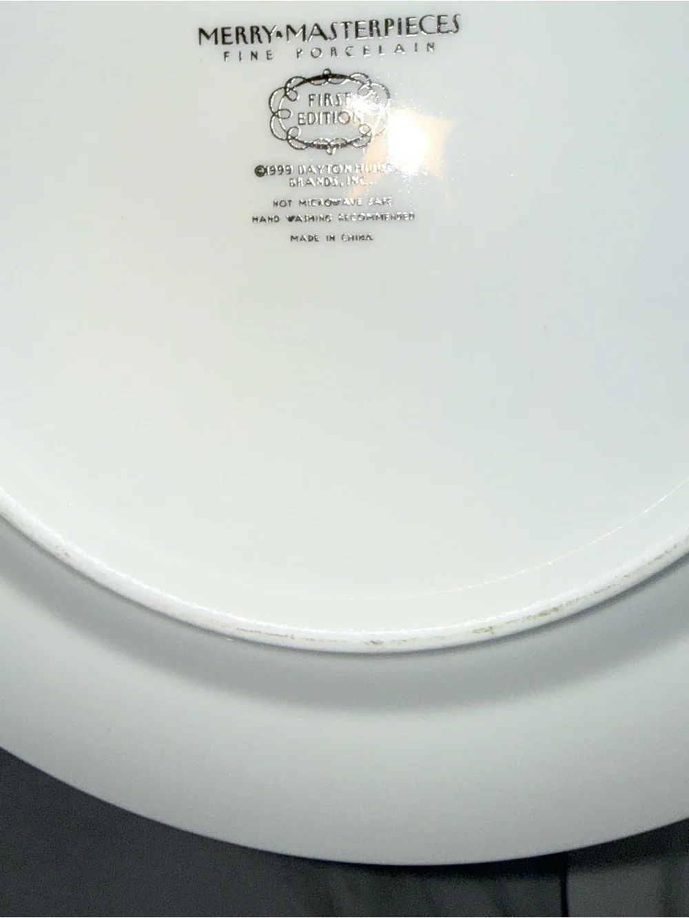 Merry Masterpieces Porcelain First Edition 8